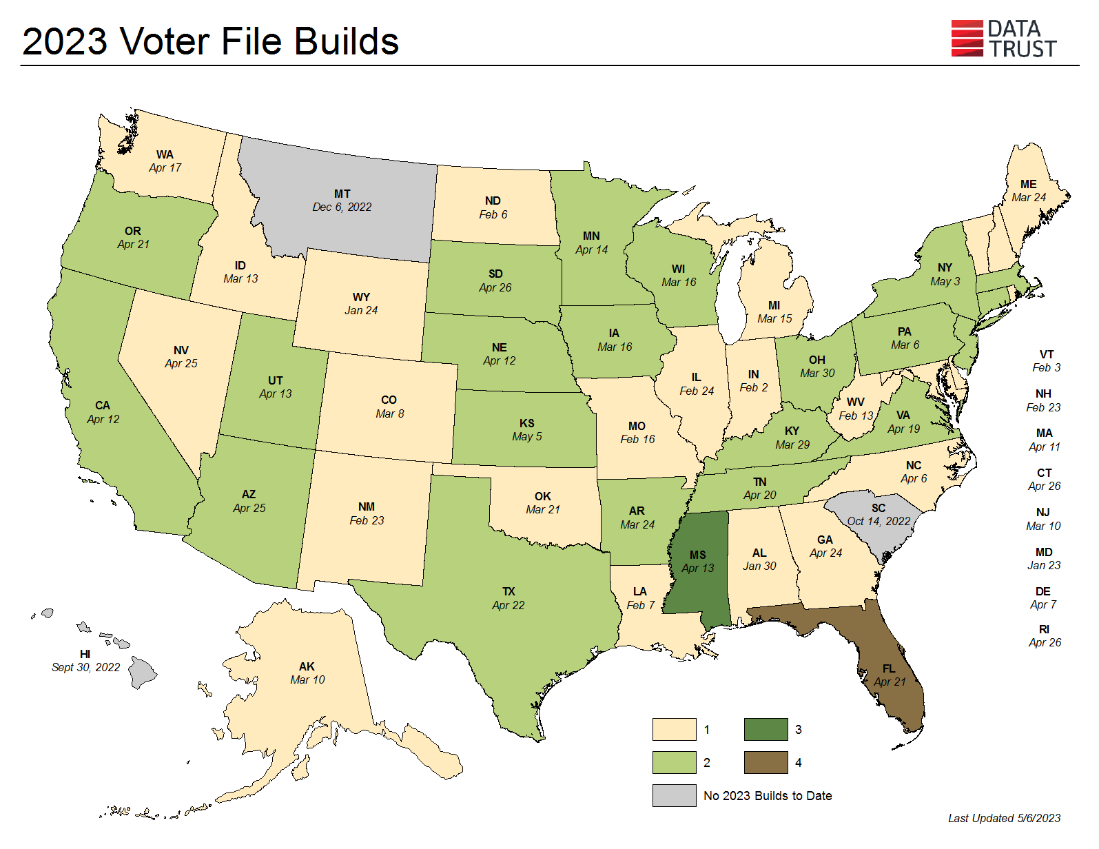 Data Trust’s Voter Registration Work Data Trust